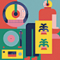 Life is better with music : personal illustrations about doing things when listening music
