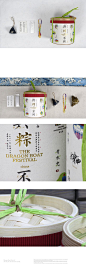 品味出众，与“粽”不同，端午节粽子包装设计欣赏-朗锐设计@北坤人素材
