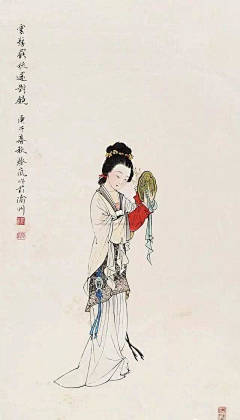 大新很无聊采集到仕女图