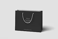 环保袋手提袋环保设计样机效果图