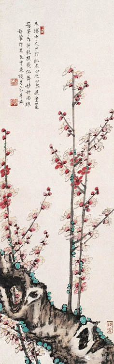 名家画梅-花瓣网|陪你做生活的设计师 | 半点侵，竹篱茅舍自甘心。 只因误识林和靖，惹得诗人说到今。