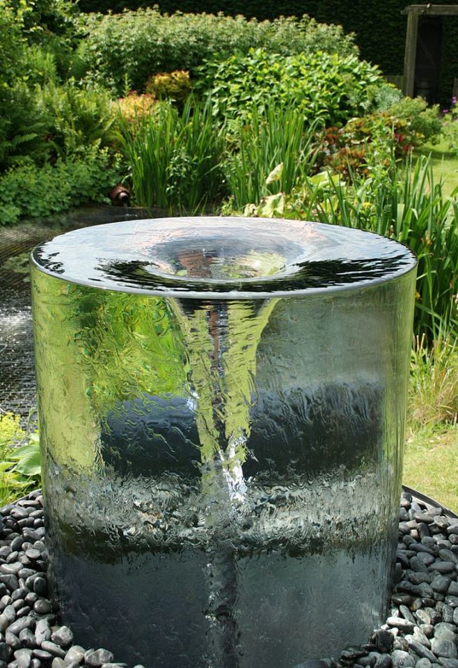 Volute water feature...
