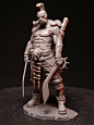 Mohawk "Wasteland Warrior", Joaquin Palacios : Sculpted for Black Sun Miniatures
Based in the concept by Ni Yipeng: https://www.artstation.com/sawman
75mm, Super Sculpey + Fimo (traditional sculpt).
Available right now at: www.blacksunminiatures