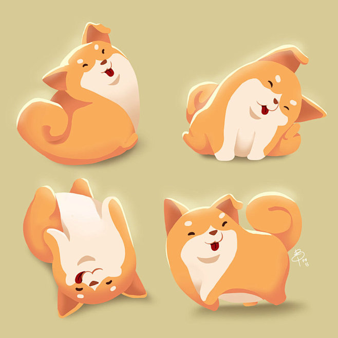 random doodle doge b...