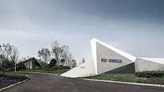 绿地泾河·智创金融城体验区  景观设计 /  墨刻景观 : △设计结构 结语 自然被重复组合而构成丰富整体的“基本单体”，人是这个转换过程的关键因素。在认为的捕捉下将自然存在引入生活之中，将自然胜景转化为空间乃至时间上的诗性，营造出的生活与自然声气相同、相依相存的万千城市。 项目名称：绿地·智创金融城 设计单位：上海墨刻景观工程有限公司 甲方团队：绿地集团西北事业部技发中心 项...