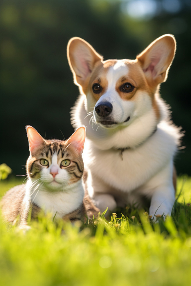 小猫小狗元素图片素材