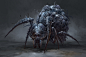 Ancient Spider Creature Design, Russell Dongjun Lu : Ancient Spider Creature Design
How are you guys doing? I hope you all stay well, stay healthy in this crazy moment. 
Its been a while did not upload new works. 
Paint a spider creature during the lockdo