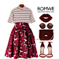 Burgundy High Neck T-shirt in Romwe
http://www.romwe.com/Burgundy-Striped-High-Neck-T-shirt-p-186425-cat-669.html
#romwe #ladylike #romantic #burgundy