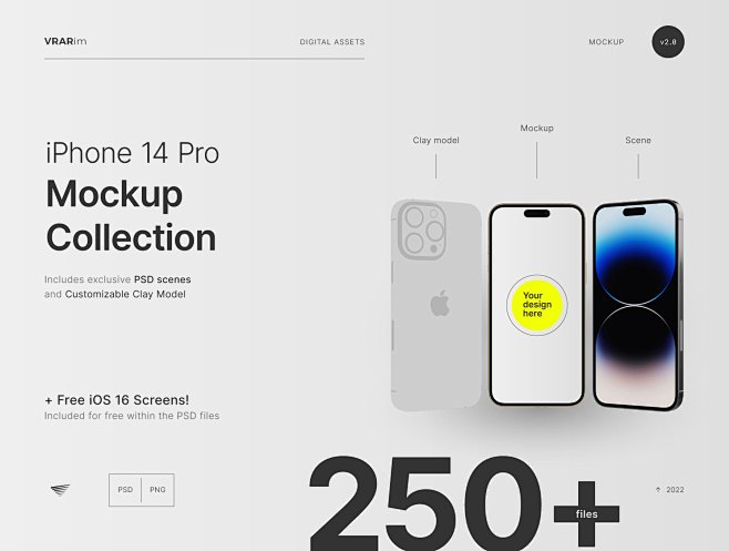 iPhone 14 Pro Mockup...