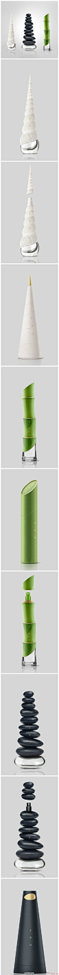 #创意包装# 锥螺塔-资生堂香水包装设计，绝对创意！