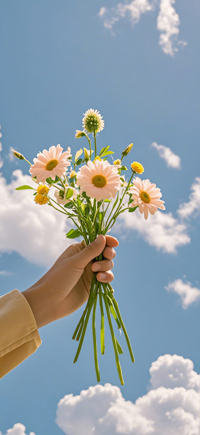 15:39:58向天空献上一束花 手举花壁纸1喜欢壁纸◆意境/治愈/小清新