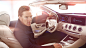 Mercedes-Benz with Rick Guest | CGI Architecture : Editorial for GQ magazine featuring actor Benedict Cumberbatch.We created the whole architecture in CGI, whilst Rick Guest photographed the car and the model in a photographic studio. Our post artist blen