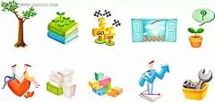学习爱情工作图形图标AI|背景画|公共标志|公共图标|立体图标|矢量素材|矢量图形|手绘画|手绘图形|水彩画|图形图案|图形图标|线描画