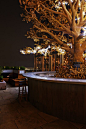 the tree bar on the terrace of SUSHISAMBA London