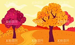 ai矢量秋季郊游背景  - 源文件下载【酷图网】扁平风,硕果累累,小路,郊游,踏青,郊外,户外,旅游,秋游,秋游海报,卡通户外场景,秋游展板,金黄色海报,秋季旅游,秋季旅游海报,秋季旅游传单,秋游活动,秋季旅游活动,户外秋游,秋季郊游,秋游活动海报,秋天,秋天郊游,校园秋游,学校秋游,秋游背景,卡通秋游海报,秋季,金秋,秋天旅游,广告设计