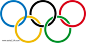 奥运五环PNG图片png免抠元素标徽logo背景装饰免扣图片