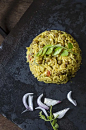 Masoor Dal Khichdi(扁豆饭，印度)图片素材