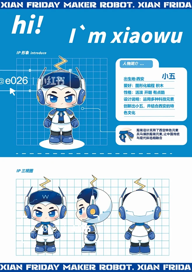 IP人物三视图及形象设计只要200r 排版免费 - 小红书-花瓣网