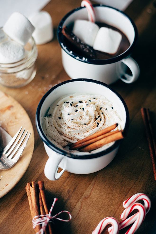 Tahini Hot Chocolate...