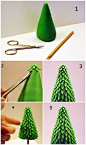 10 Interesting Christmas Tree Crafts For Your Kids: 