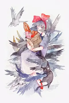 二次元，动漫，美少女，萌妹子，萝莉，插画，壁纸
上传者：泽荷
