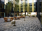 Great Paving Pattern. Issac Newton Academy by grant associates (www.grant-associates.uk.com): 