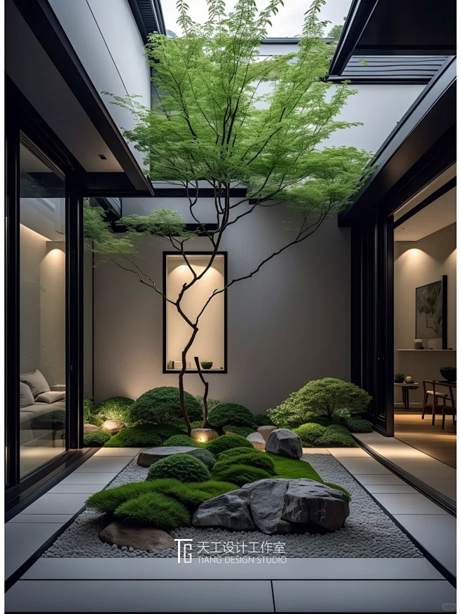 禅意自然小庭院_花园设计灵感_4_T