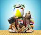 Radio_Suitcase_Hat_Ball_550905_5000x4200