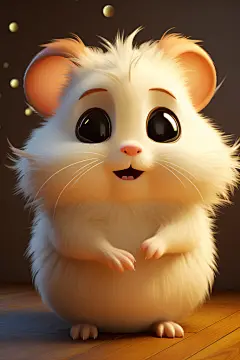仓鼠插画动物形象