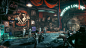 Batman Arkham Knight - Riddler's Orphanage, Ronan Mahon : Edward Nigma's lair in Arkham Knight is based in a creepy abandoned orphanage. 

My job was to create the interior hub environment where the player has combat, boss battles and leads to the other p
