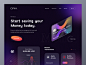 Banking Web dribbble best shot popular shot sajon orix hero section header design header desktop design desktop website design web design webdesign website web