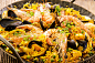 美味牡蛎鲜虾饭高清摄影图片 - 素材中国16素材网