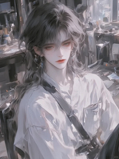 夜阑-采集到美人