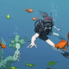 Varguy 作品欣赏（二）
超现实的奇幻世界日常 .

其创作风格深受宫崎骏和吉卜力工作室视觉风格的影响. 用清新简约的线条和色彩描绘出一个美丽诡奇的童话世界,真是超级可爱的世界了.

很喜欢这种富有日常气息的幻想作品，营造出如龙猫那种似乎真存在的感觉，然后将自己带入这个可爱的幻想世界~ ​​​​