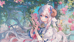 小青爺采集到A   女头像~【画】
