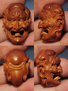 遥望苍穹采集到核雕