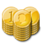 Gold Coin Stacks