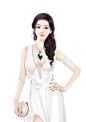 女-明星-白裙_540