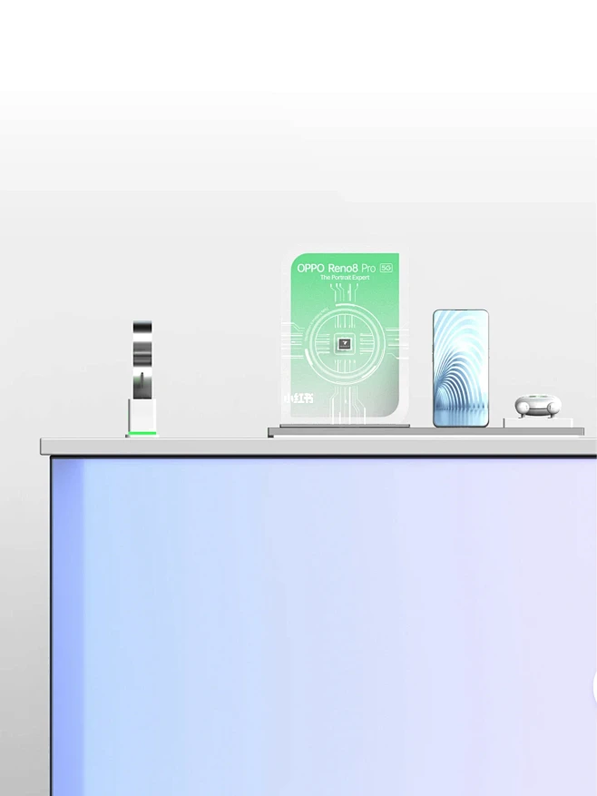 展示陈列道具设计｜演绎OPPO世界观（上...