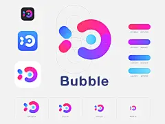 夸克应用图标logo圆角矩形高清透明底-花瓣网