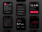 Apple Watch Running App by Ruslan Mashatov on Dribbble