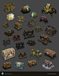 ArtStation - Diablo 3 Chests, Neal Wojahn: @北坤人素材