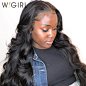 US $75.29 45% OFF|Wigirl 10  26 inch Body Wave 13x6 Lace Front Wig Pre plucked with Bleached Knots 100% Human Hair Wigs  Free Shipping|Human Hair Lace Wigs|   - AliExpress : Smarter Shopping, Better Living!  Aliexpress.com