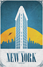 Justin Van Genderen’s Superhero City Posters