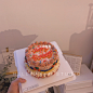 宁波蛋糕 生日蛋糕晒一晒 ins手绘复古蛋糕 复古蛋糕 5寸蛋糕_蛋糕_生日蛋糕_复古_ins_手绘_美食_面包甜点