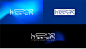 agency black blue brand identity branding  corporate dark identity modern visual