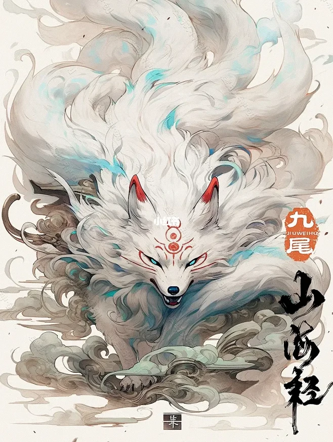 『九尾狐』山海经中后世传说最多的神兽