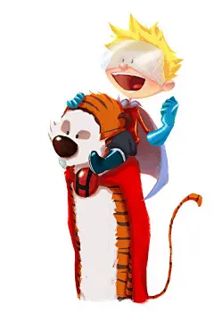 插画作品欣赏：美国经典漫画Calvin &amp; Hobbes(2)