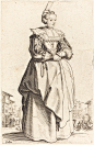 Jacques_Callot,_Noble_Woman_with_a_Small_Hat,_c._1620-1623,_NGA_51223