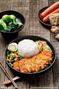 炸猪扒饭